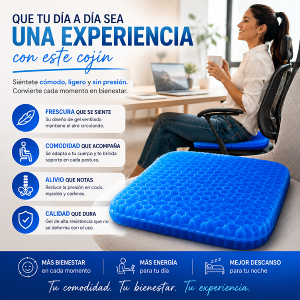 GelPro - Haz que sentarte sea una experiencia