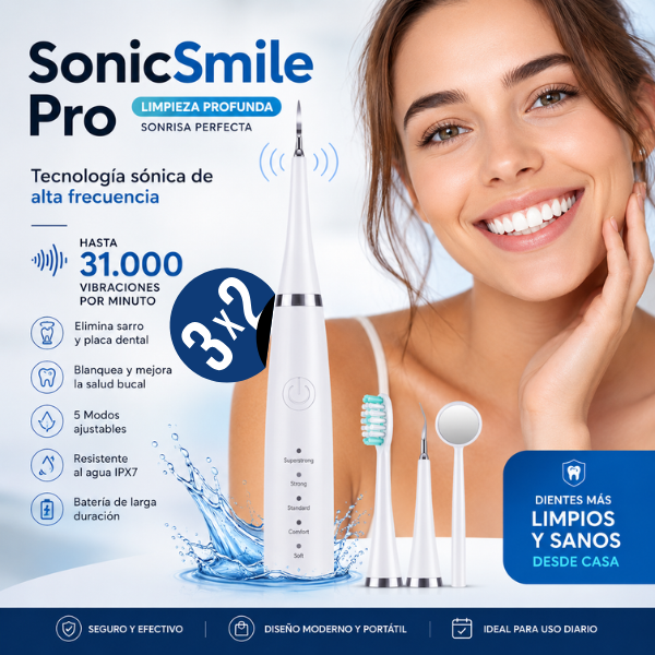 SonicSmile Pro - Dientes blancos sin ir al dentista