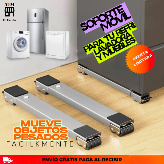 RollEase Pro - Mueve Tu lavadora y Refri donde tú quieras