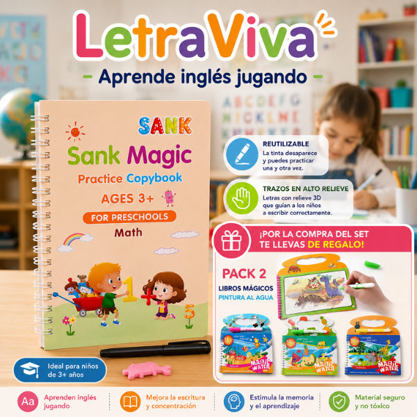 LetraViva - Aprende inglés jugando