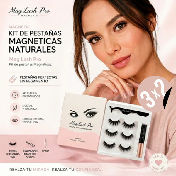 MagLash Pro - Pestañas perfectas sin pegamento.