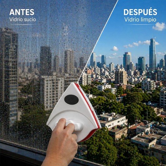 WinMag Pro - Vidrios limpios desde adentro, sin riesgo