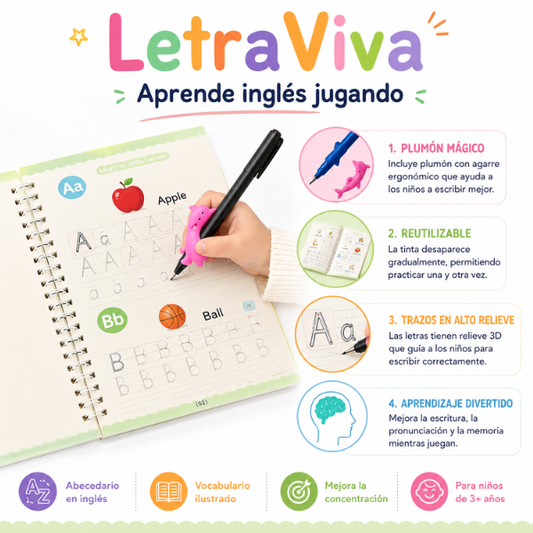 LetraViva - Aprende inglés jugando