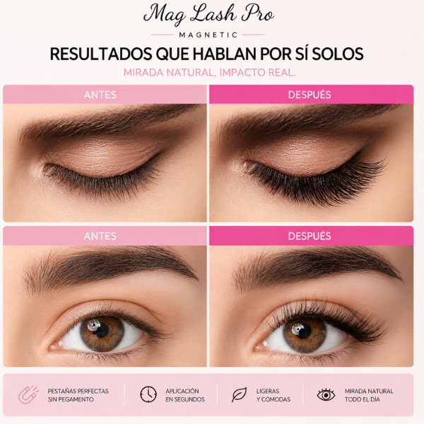 MagLash Pro - Pestañas perfectas sin pegamento.