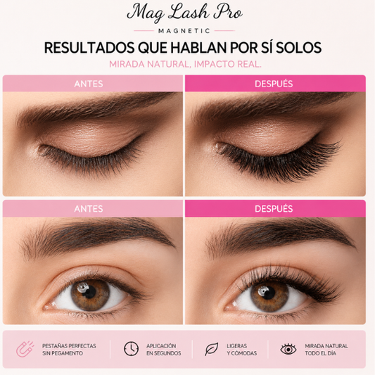 MagLash Pro - Pestañas perfectas sin pegamento.