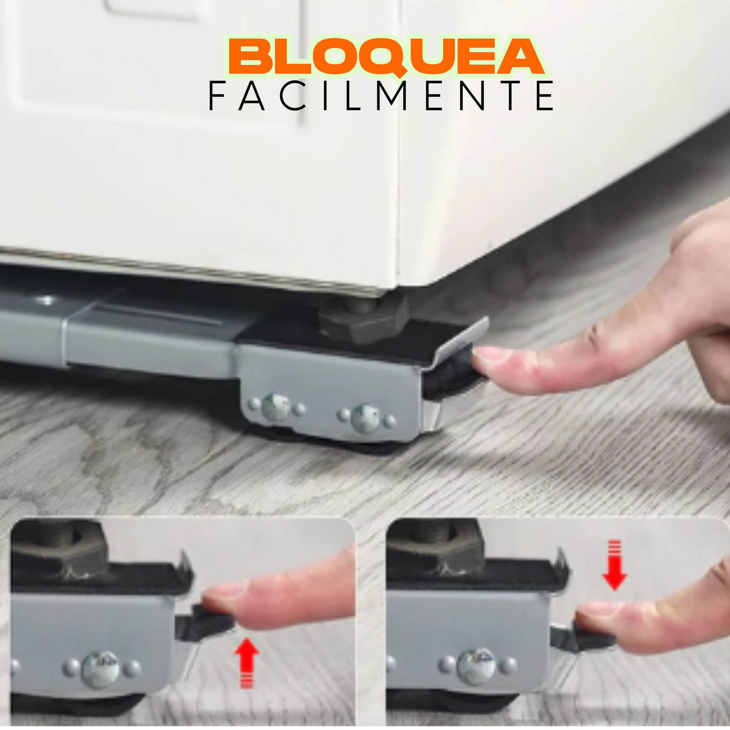 RollEase Pro - Mueve Tu lavadora y Refri donde tú quieras