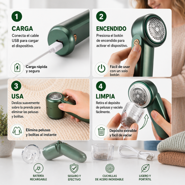 PeluxOff - Ropa sin pelusas al instante