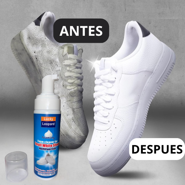 SpumaClear - Zapatillas blancas como el primer día