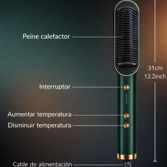 GlossWave - Cabello liso y brillante en 30 segundos