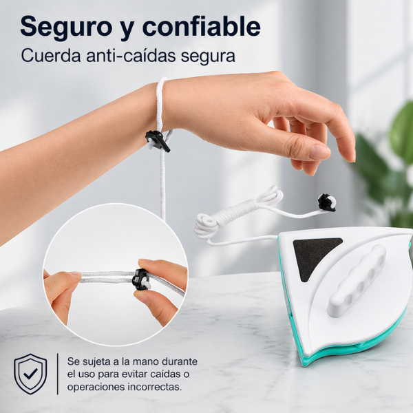 WinMag Pro - Vidrios limpios desde adentro, sin riesgo