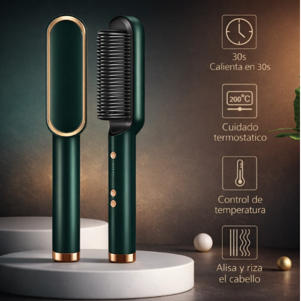 GlossWave - Cabello liso y brillante en 30 segundos