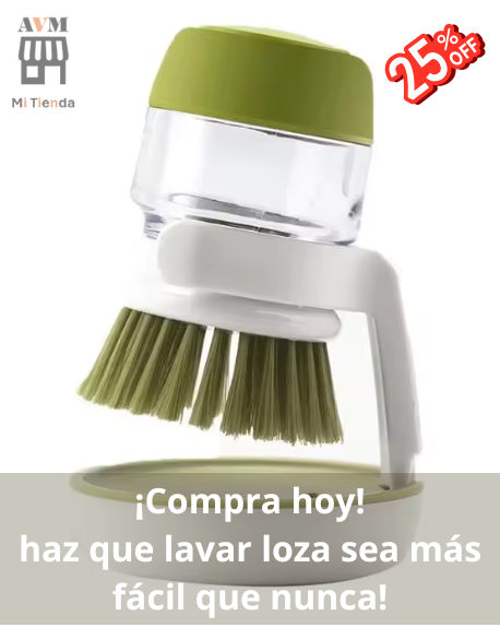 Cepillo Para Lavalozas + Pedestal