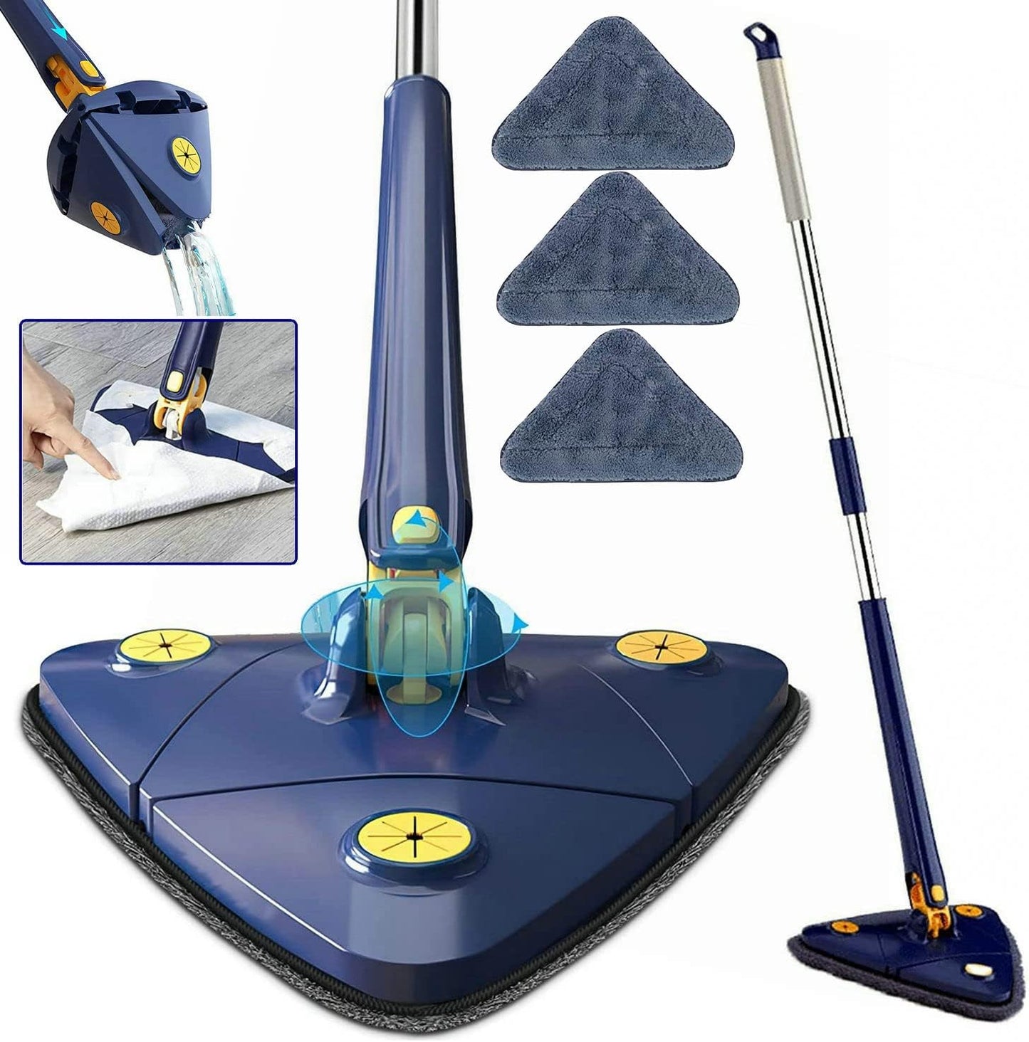 TriFlex Mop - Llega donde ningún trapeador llega