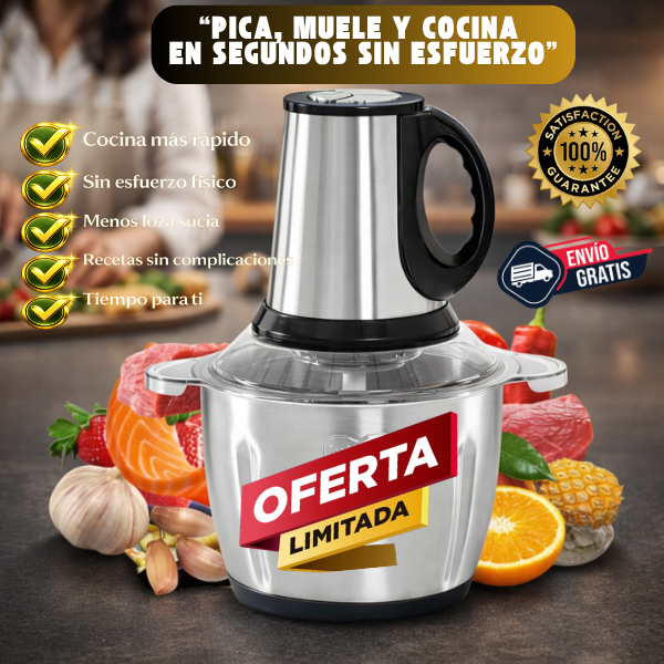 NutriPro - Pica carne y verduras sin esfuerzos