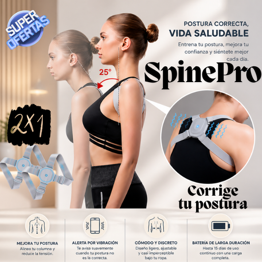 SpinePro - Vibra cuando te encorvas, tú te corriges